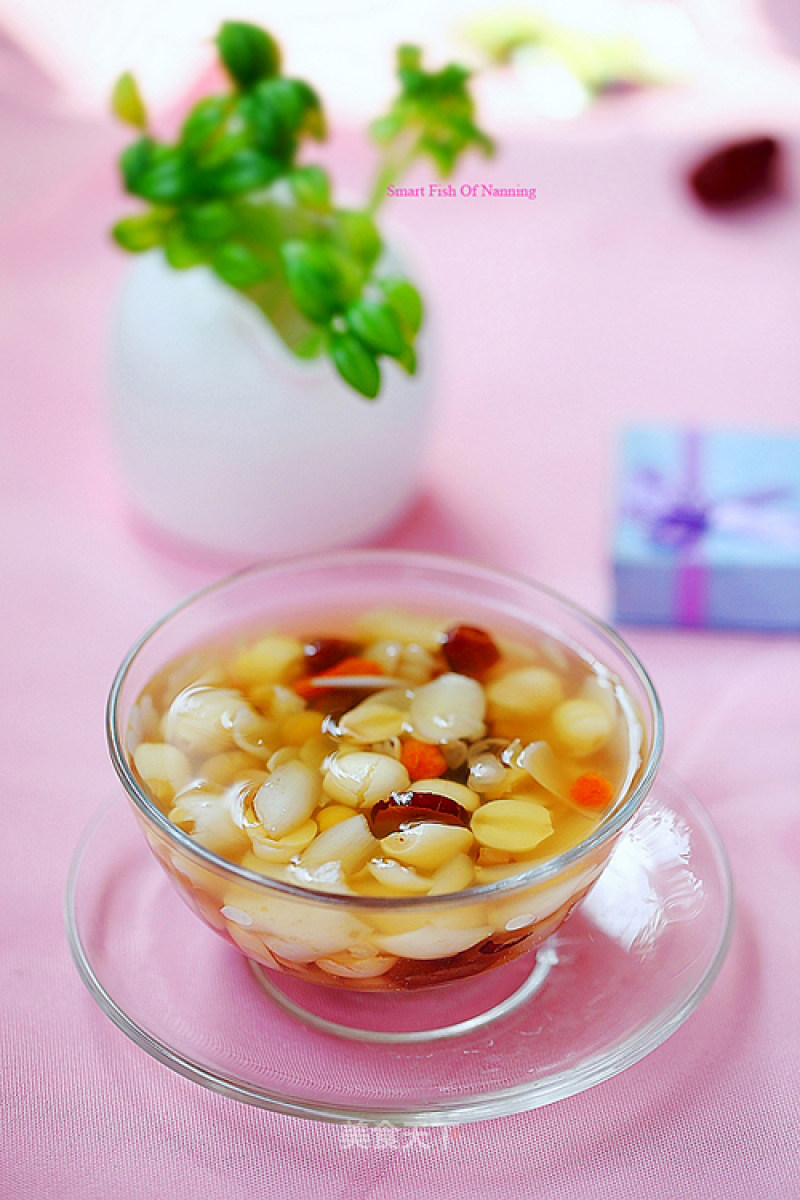 Lotus Seed Lily Honey Bean Syrup recipe