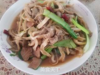 Pleurotus Sliced Meat recipe