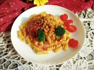 #trust之美# Spaghetti with Oyster Sauce and Meat recipe