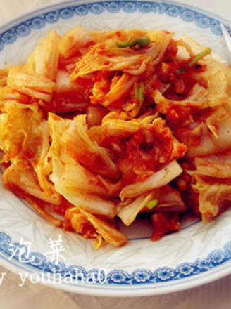 Korean Cabbage Kimchi recipe