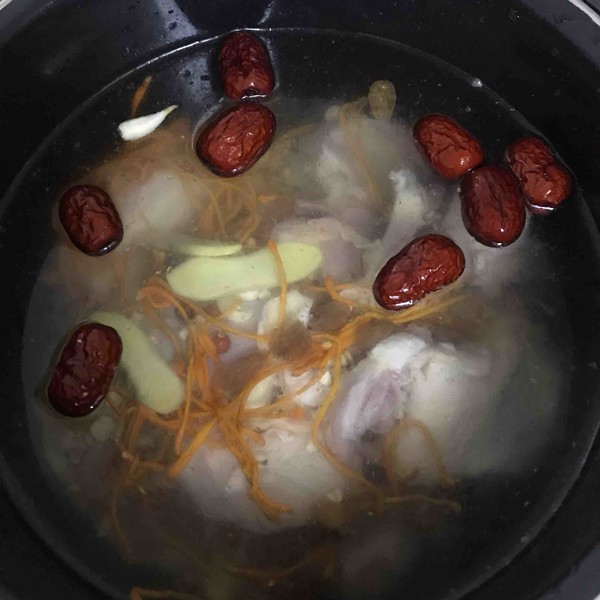 Cordyceps Chicken Soup recipe