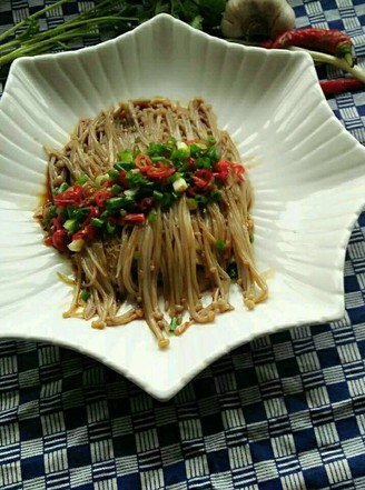 Microwave Enoki Mushroom recipe