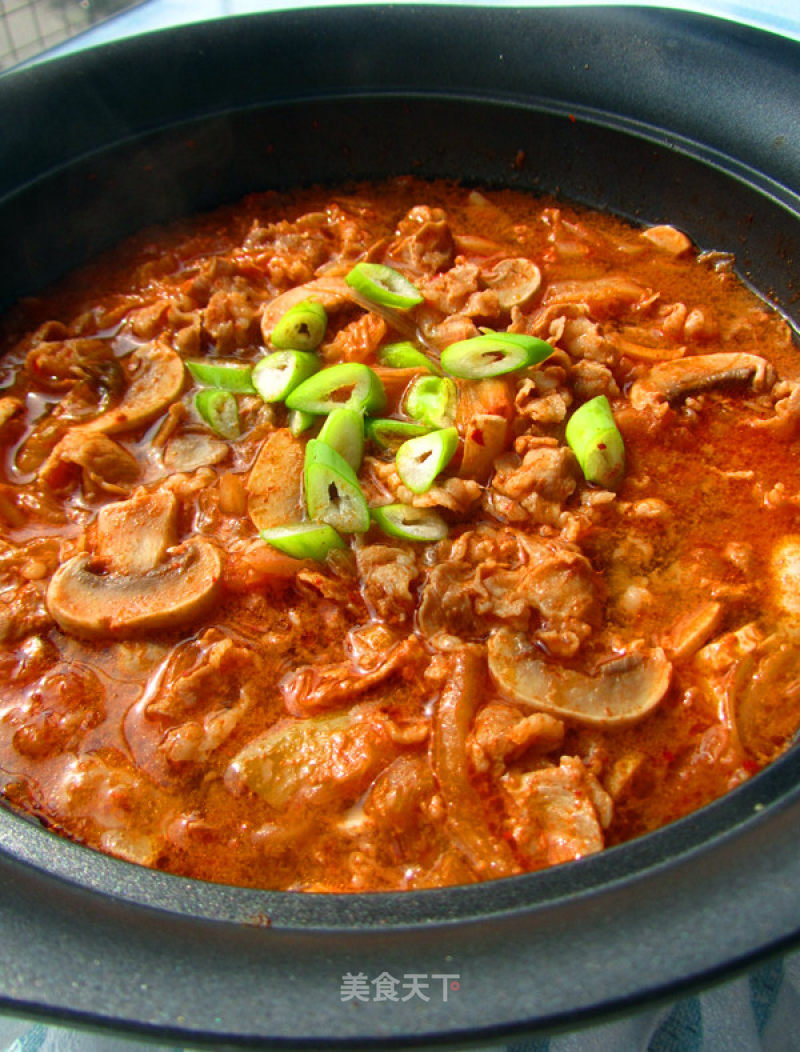 Korean Kimchi Beef Hot Pot Recipe Simple Chinese Food