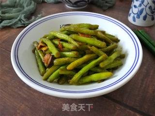 Stir-fried String Beans with Bacon recipe
