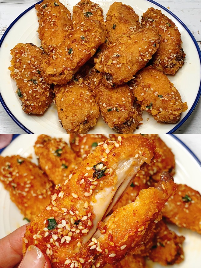 ㊙️the Outside is Crispy and The Inside is Tender.❗️spicy and Crispy Chicken Wings that are Delicious Enough to Lick Your Fingers recipe