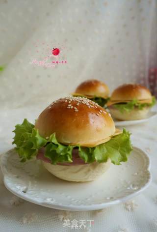 Ham Burger recipe