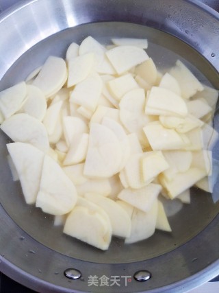 Spicy Cabbage Potato Chips recipe