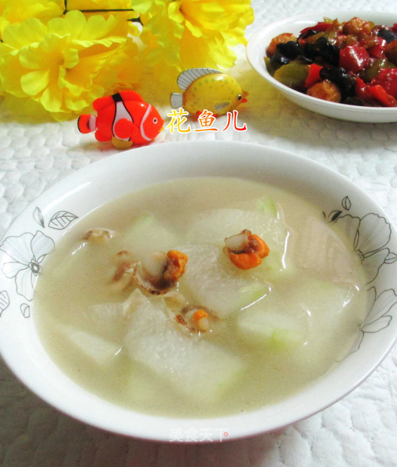 Scallop Meat and Winter Melon Soup recipe