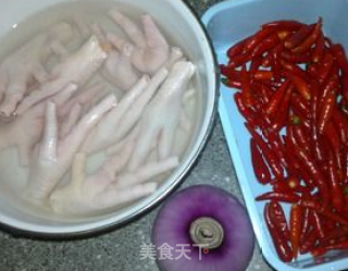 Soaked Chicken Feet recipe