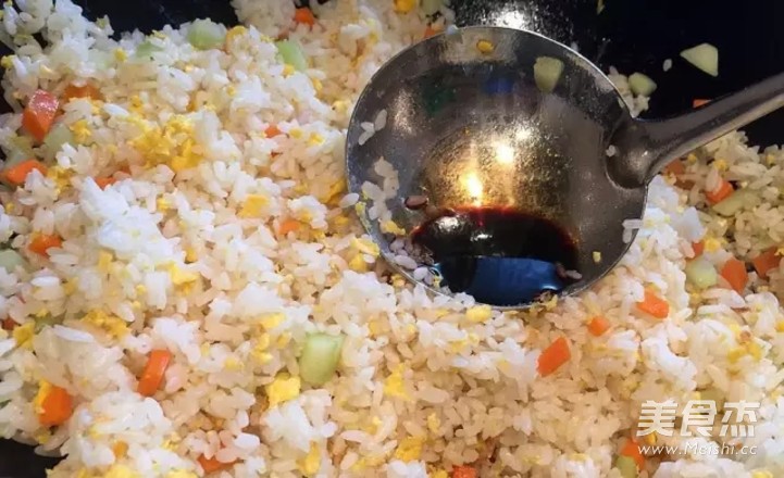 Salmon Fried Rice recipe