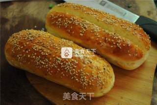 #aca烤明星大赛# Soy Milk and Sesame Hot Dog recipe