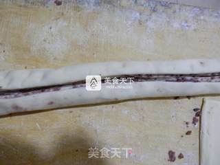 Red Bean Paste Gourd Flower Bun recipe