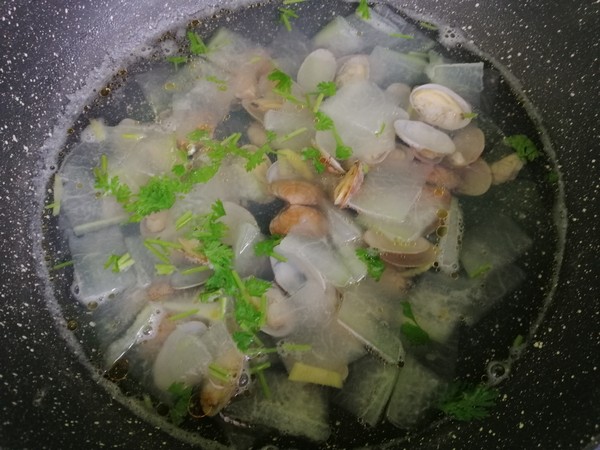 Winter Melon and Clam Soup recipe