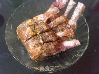 Fried Lamb Rack with Herbs recipe