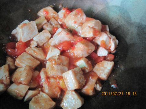 Tofu in Tomato Sauce recipe