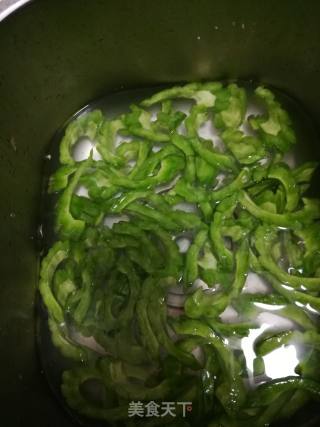 Cold Bitter Gourd recipe