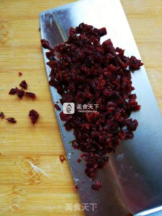 #aca烤明星大赛#zhong Kind of Cranberry Bread (drawing without Glove Film) recipe