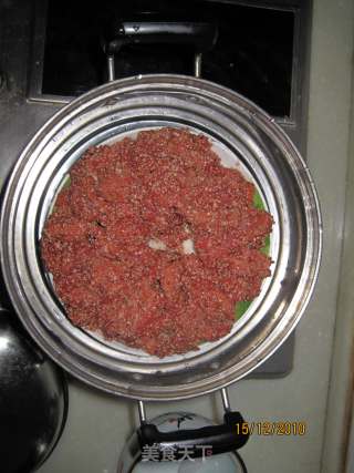 Tasty and Not Greasy Steamed Pork recipe