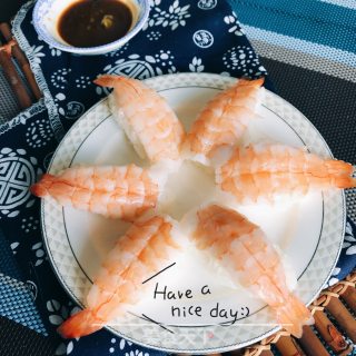 Sweet Shrimp Nigiri Sushi recipe