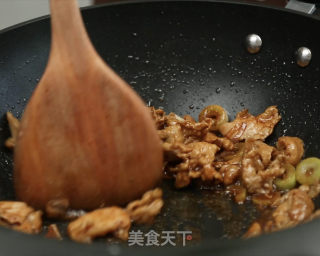 Stir-fried Green Pepper with Sliced Pork recipe