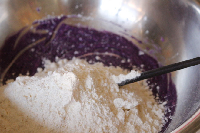 Purple Sweet Potato Cake recipe