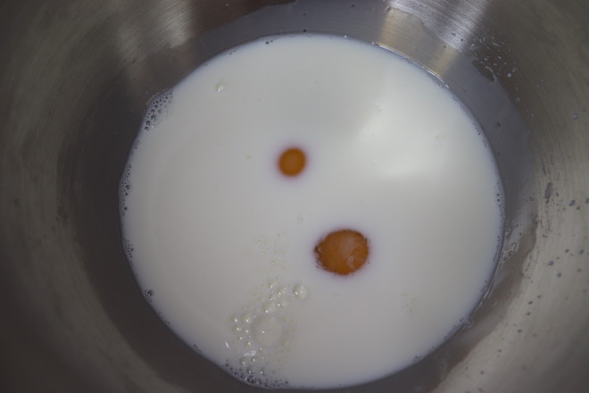 Salted Egg Yolk Toast recipe