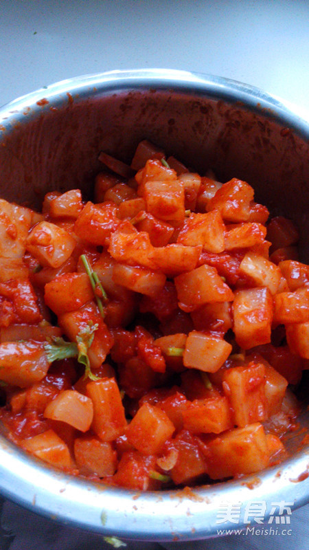 Korean Radish Kimchi recipe