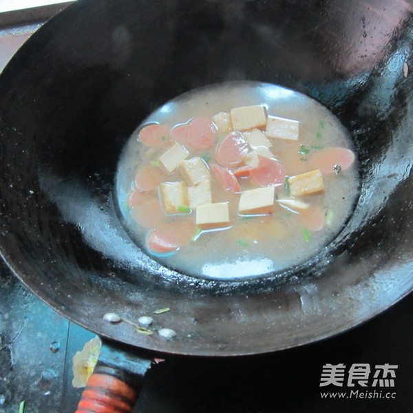 Ham Tofu Soup recipe