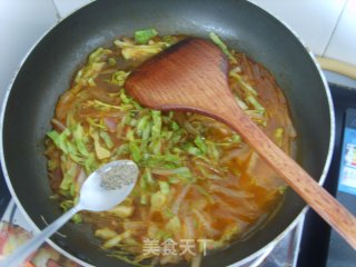 Pizza Sauce Mixed with Shell Powder recipe