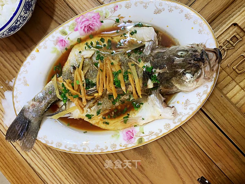 Steamed Sea Bass recipe
