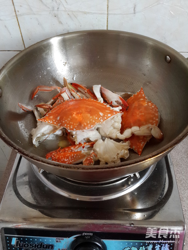 Scallion Ginger Crab recipe