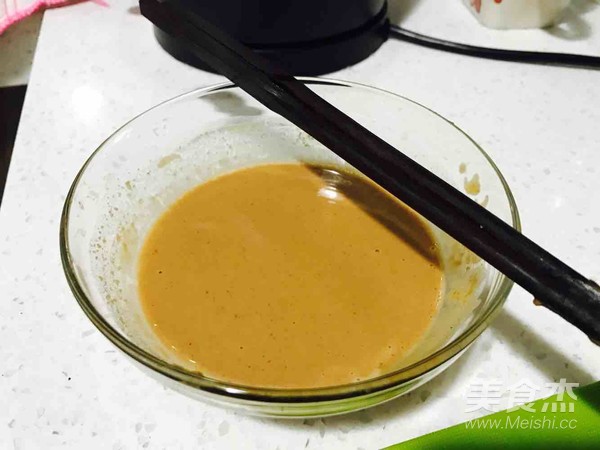 Lettuce with Sesame Sauce recipe