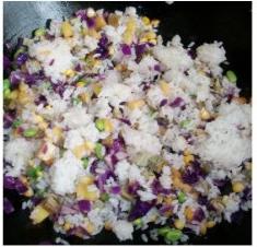 Fruity Mixed Vegetable Fried Rice recipe