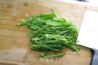 Green Pepper Shredded Pork Rice Bowl recipe