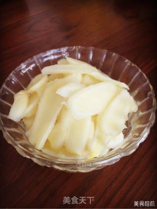 Vinegar Soaked Tender Ginger recipe