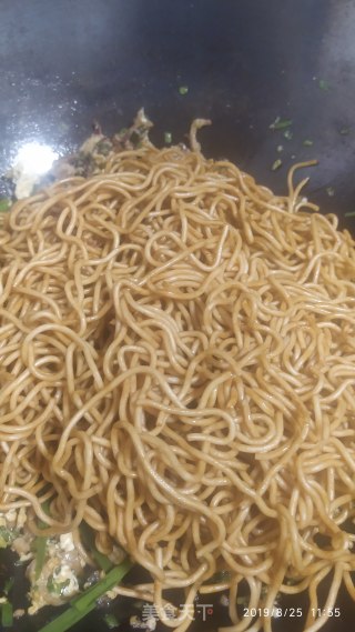 Fried Cold Noodles recipe