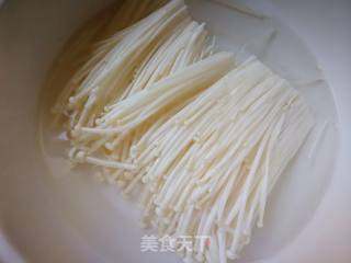 #团圆饭# Flammulina with Tofu Skin recipe