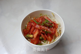 Sour and Refreshing Enough to Have A Taste-vegetable Cold Noodle recipe