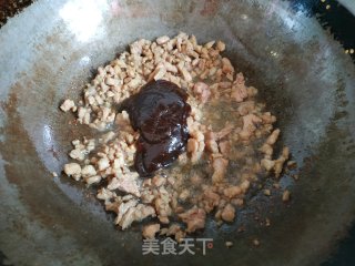 Steamed Eggplant with Sauce-flavored Minced Pork recipe