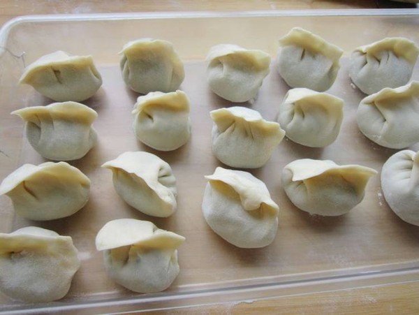 Sand Scallion Lamb Dumplings recipe