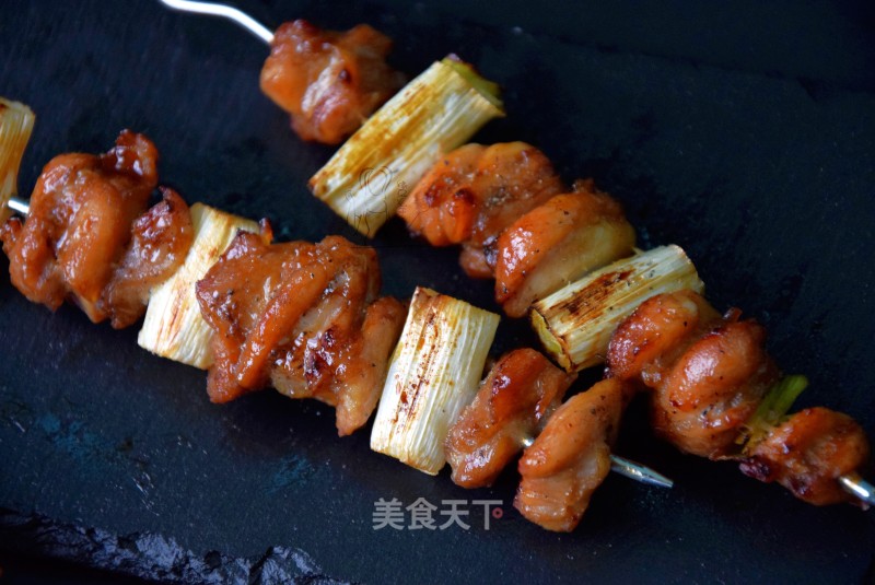 #trust之美#chicken Skewers with Green Onions recipe