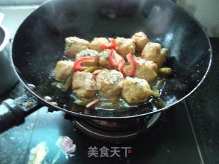 Hot and Sour Vermicelli Stuffed Tofu recipe