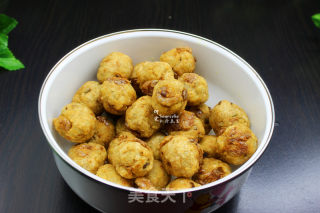 Crispy Taro Shrimp Balls recipe