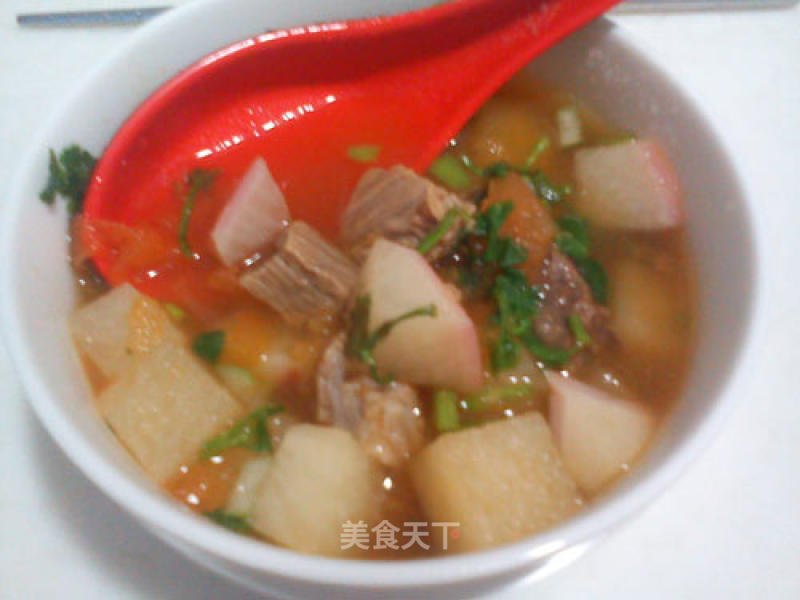 Beef Radish Soup recipe