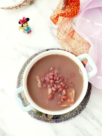 Durian Shell Red Bean Soup