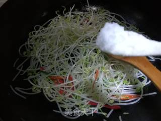Vegetarian Fried Mung Bean Sprouts recipe