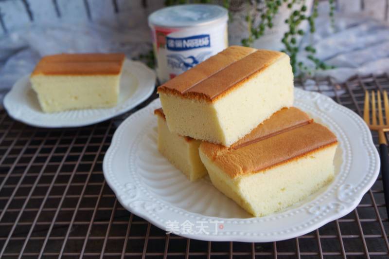 Condensed Milk Cotton Cake recipe