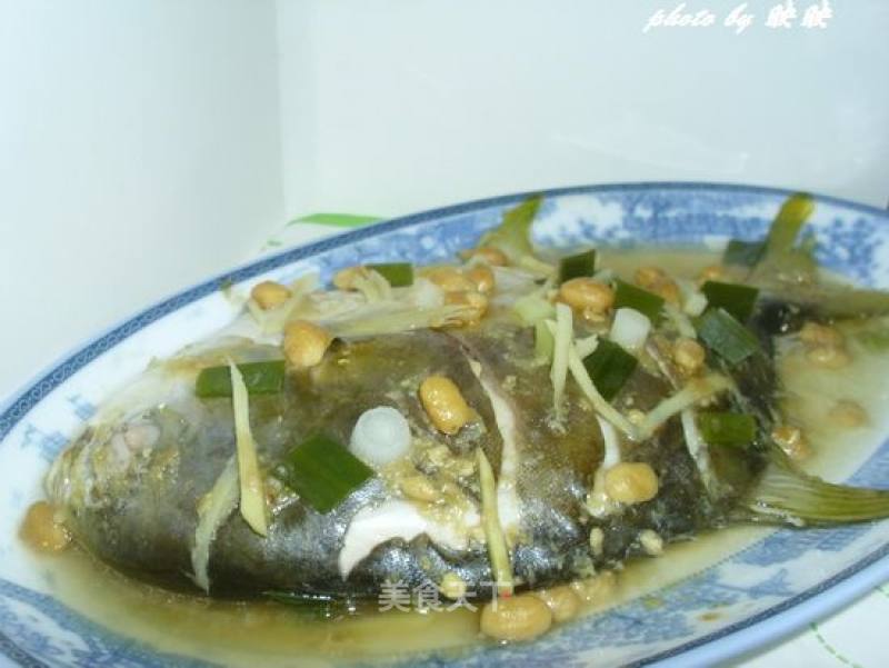 Steamed Jinchang Fish with Puning Bean Sauce