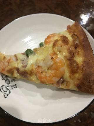 Shrimp and Bacon Pizza recipe