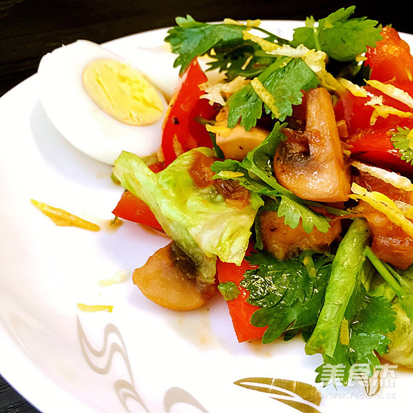 This is How You Should Eat Salad in Summer | Asian Mango Chili Sand recipe